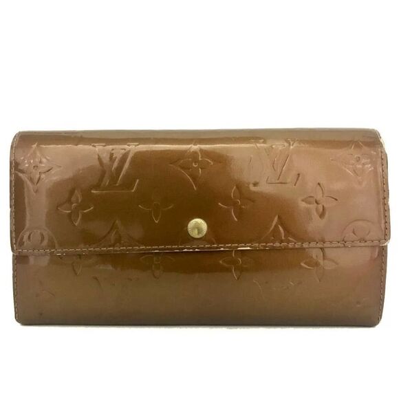 Louis Vuitton Monogram Vernis  Sarah Long Bifold Wallet /U3042. TH0033 - Picture 1 of 8